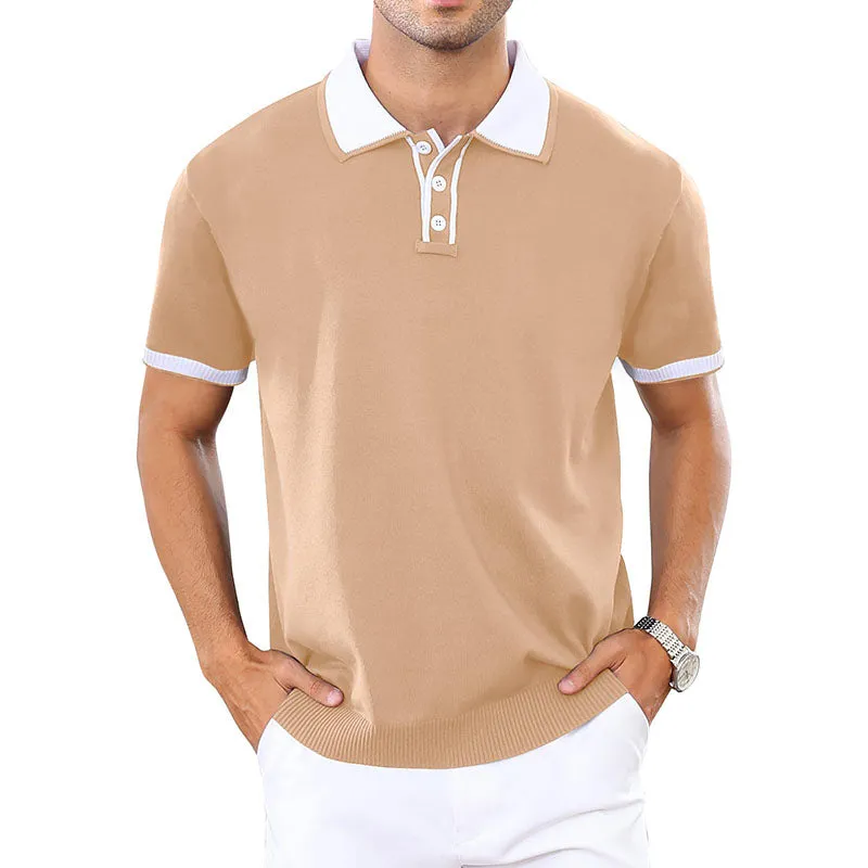 Aule Patchwork Polo Shirts