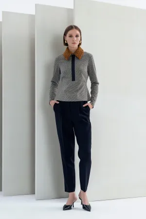 Black Cigarette Trousers