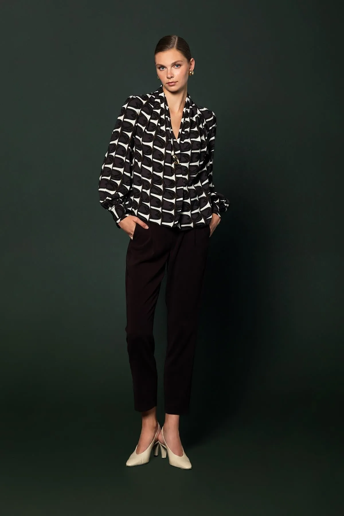 Black Cigarette Trousers