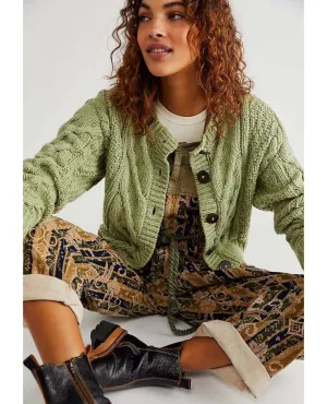 Bonfire Cardi Emerald Moth