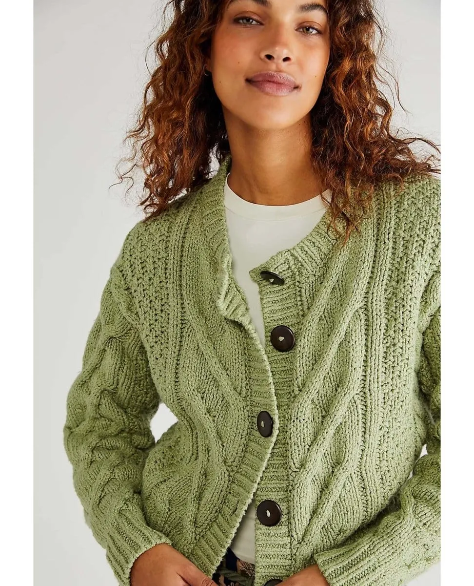 Bonfire Cardi Emerald Moth