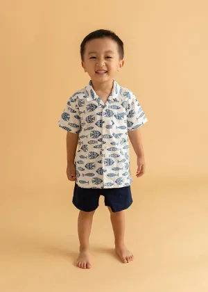 Boys Printed Shirt - Inkfish