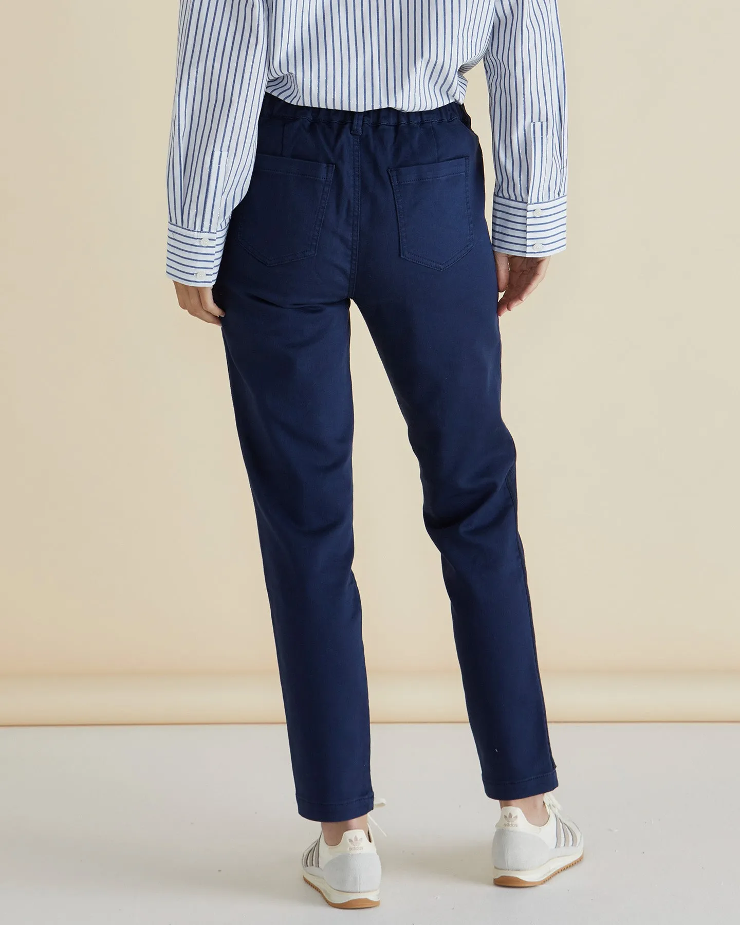 Carey Chino Jogger - Navy