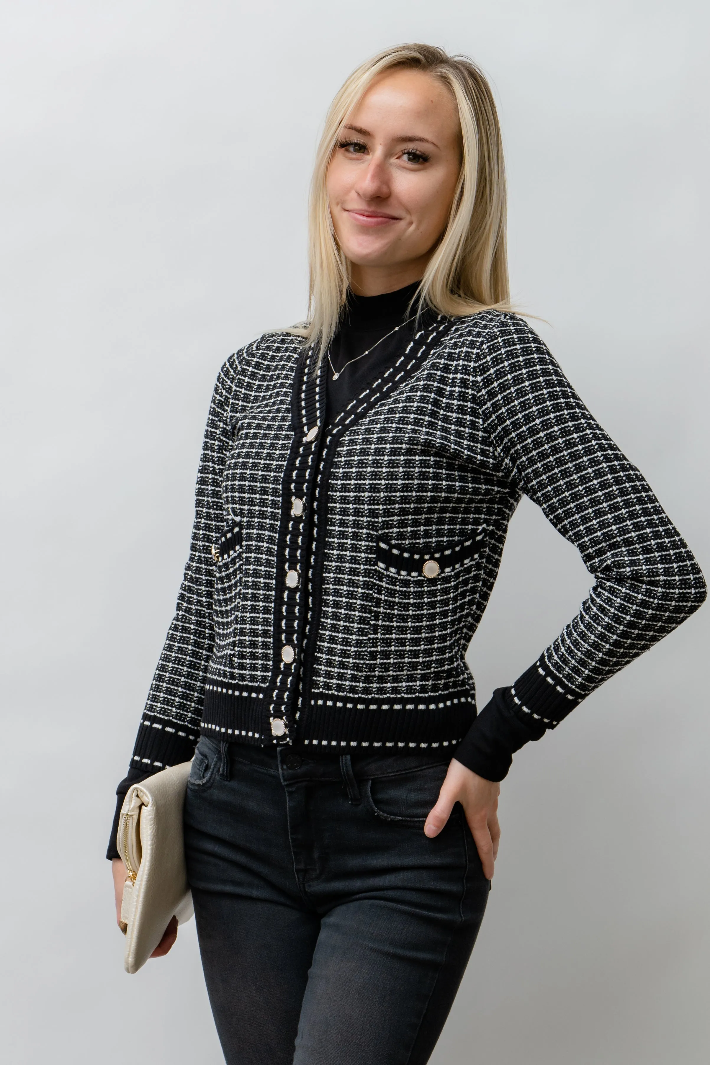 Chanel Tweed Cardigan