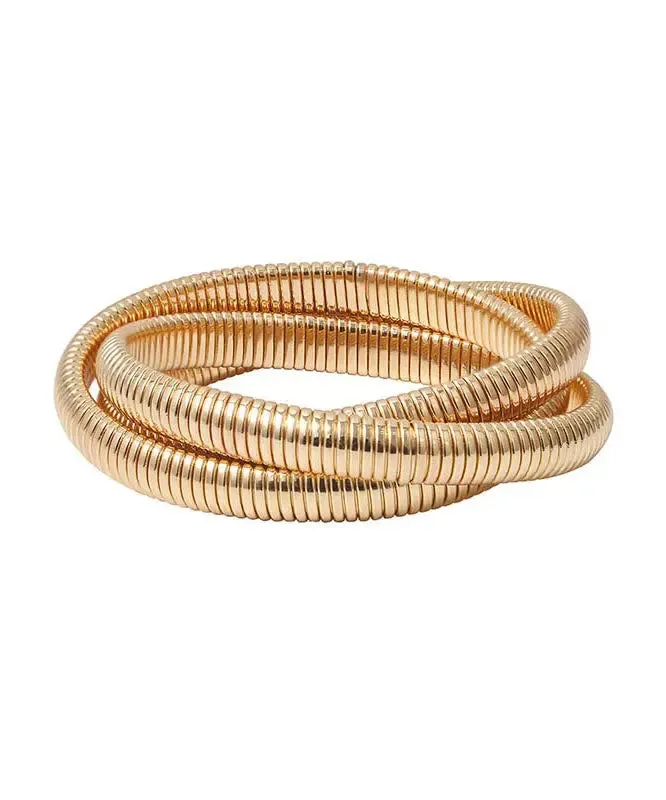Chic Gold 18K Gold Multi Layer Chain Bracelet ML0243