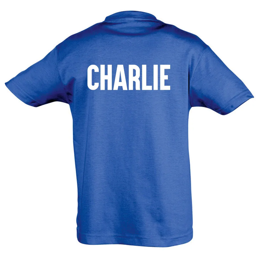 Cousins & Besties Matching Royal Blue Tees (MRK X)