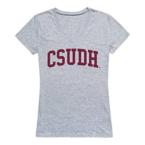 CSUDH California State University Dominguez Hills Game Day Womens Tee T-Shirt Heather Grey