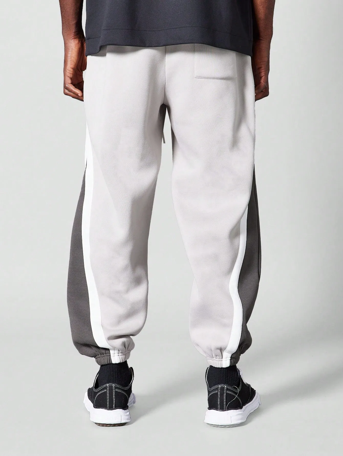 Cuffed Jogger With Contrast Panels