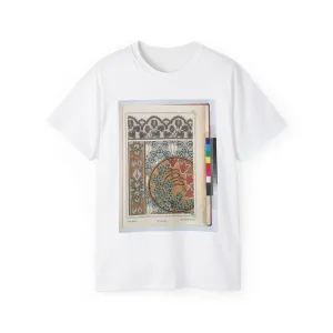 Cyclamen, E. Hervegh. Eugene Grasset, compiler White T-Shirt Gildan 2000 Cotton Unisex