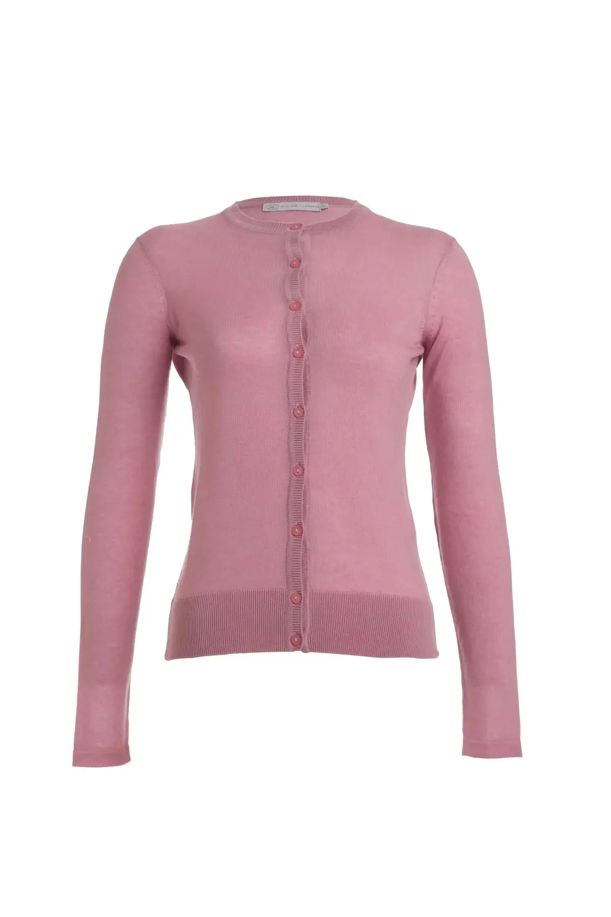 Dusty Rose Cashmere Melinda Women's Cardigan