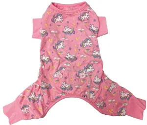 Fashion Pet Unicorn Dog Pajamas Pink - XX-Small