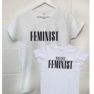 Feminist & Mini Feminist Tees (MRK X)