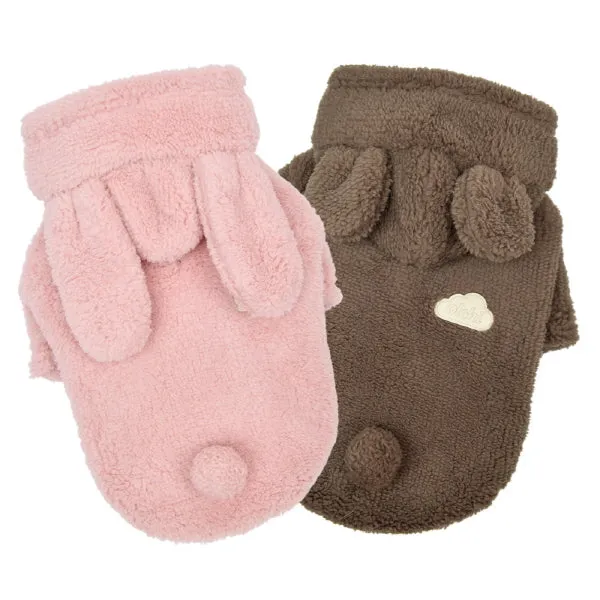 furry friends sweater - pink - last one!