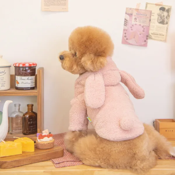 furry friends sweater - pink - last one!