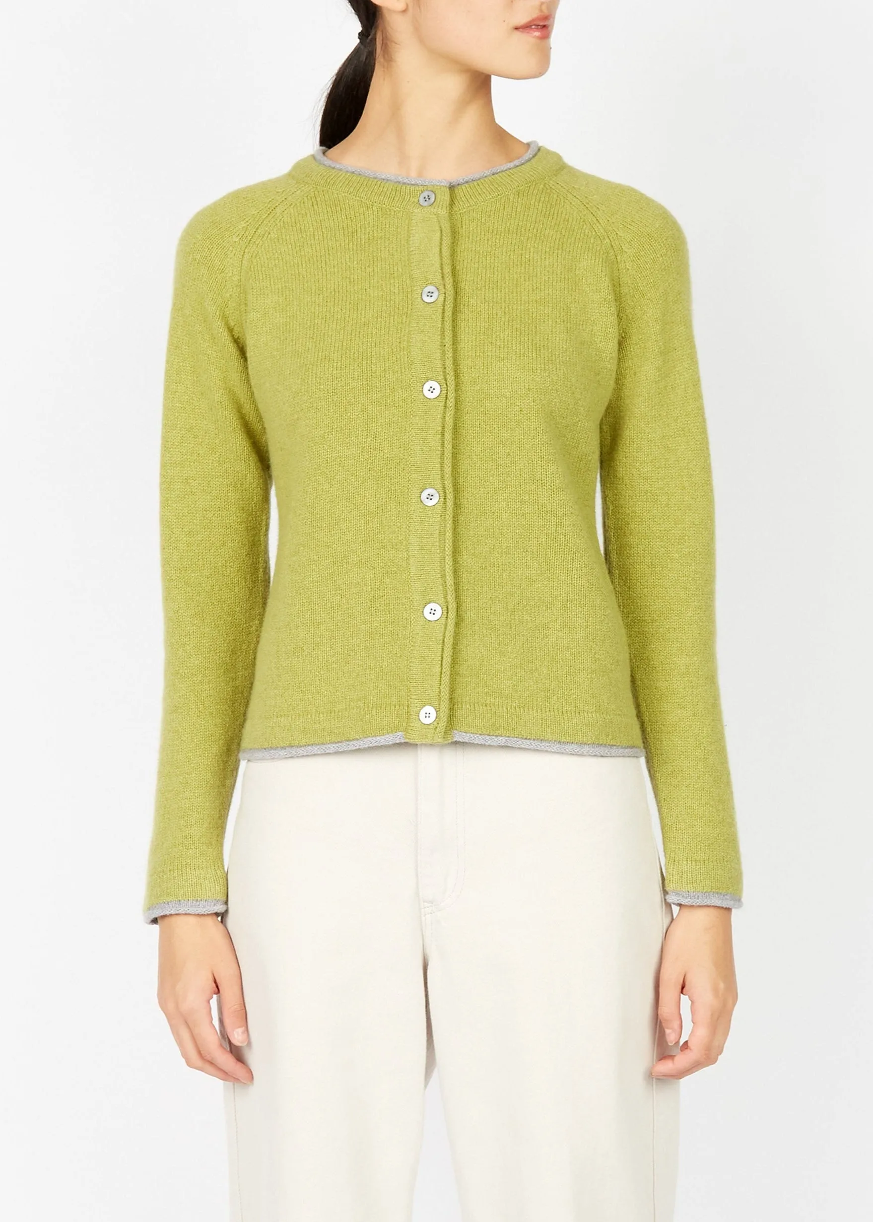 IrelandsEye Killiney Cardigan | Green Apple