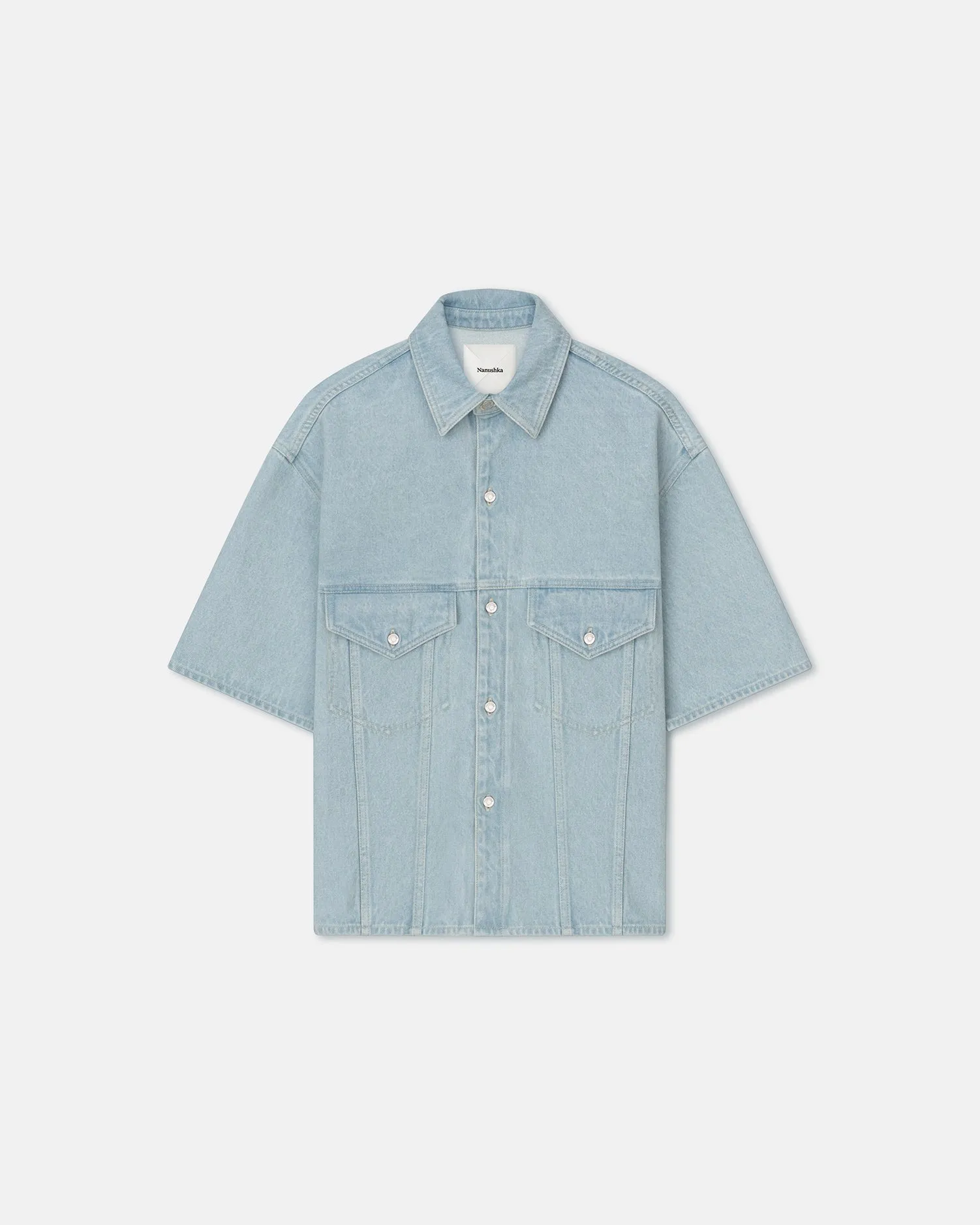 Jorge - Denim Shirt - Sun Bleach