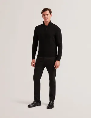 Limehas Ls Merino Core Half Zip Black