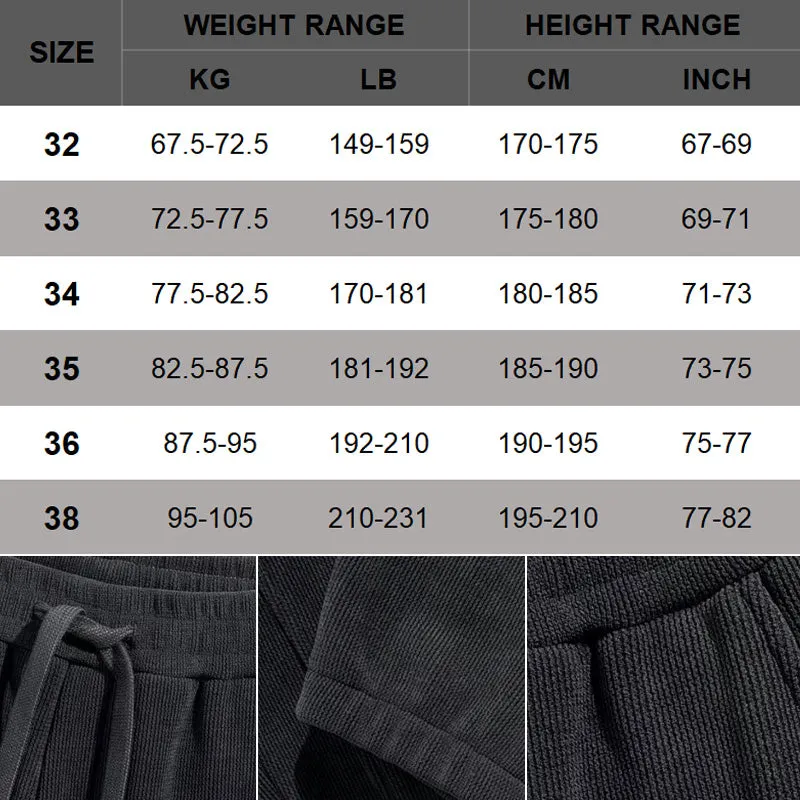 Men's Fashionable Versatile Cuffed Sweatpants