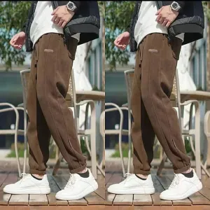 Men's Fashionable Versatile Cuffed Sweatpants