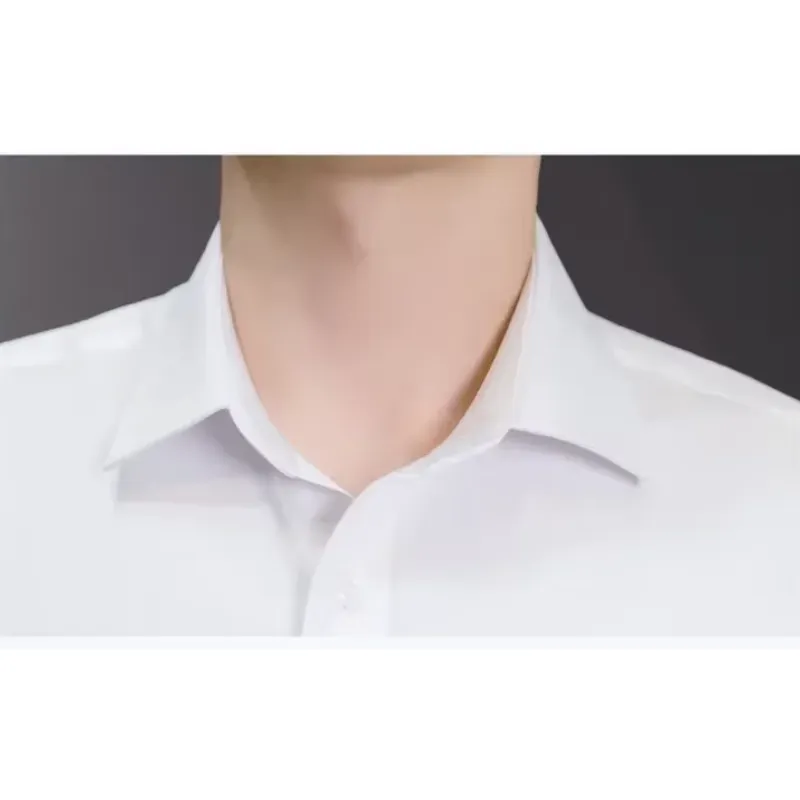 Men's Slim Fit Formal Long Sleeve Shirt with Button Closure | Ideal for All Seasons