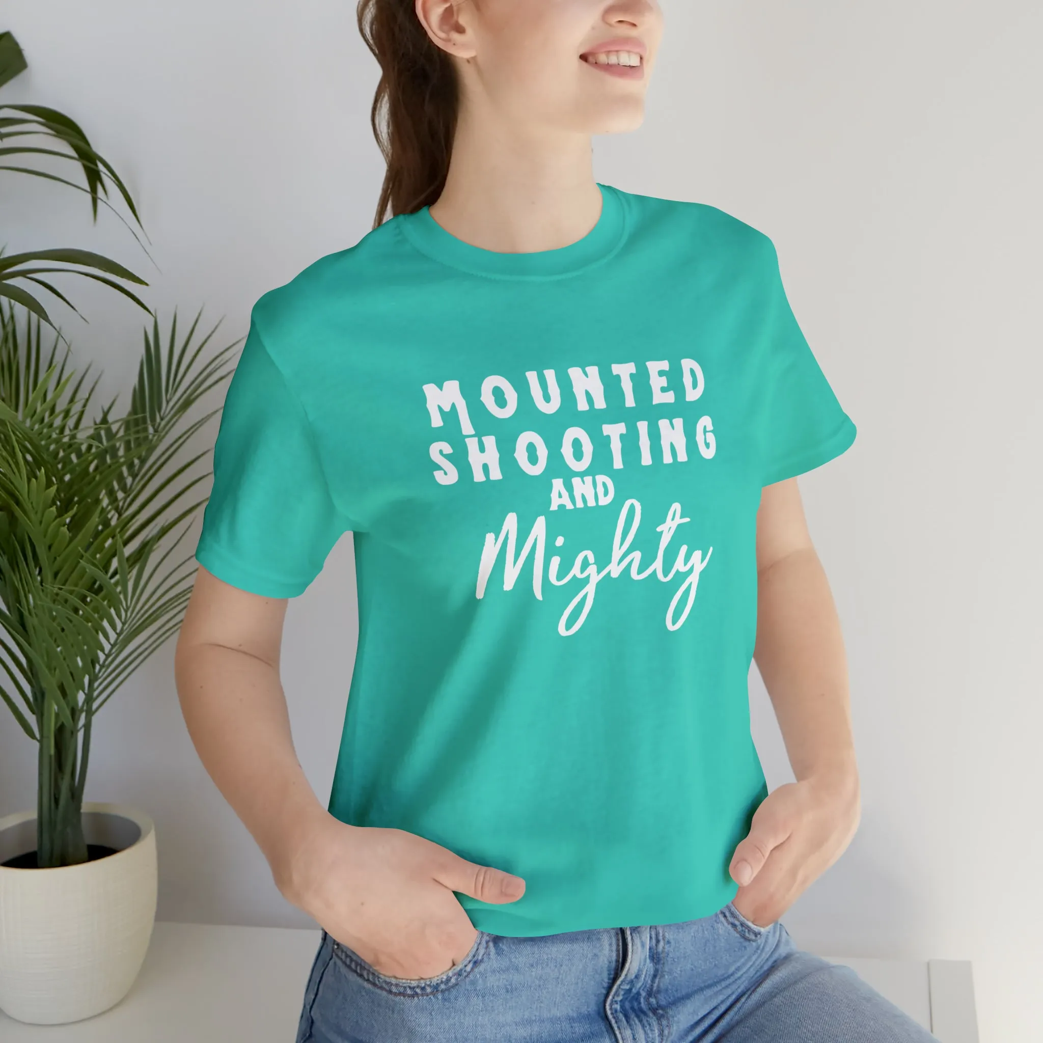 Mounted Shooting & Mighty Short Sleeve Tee