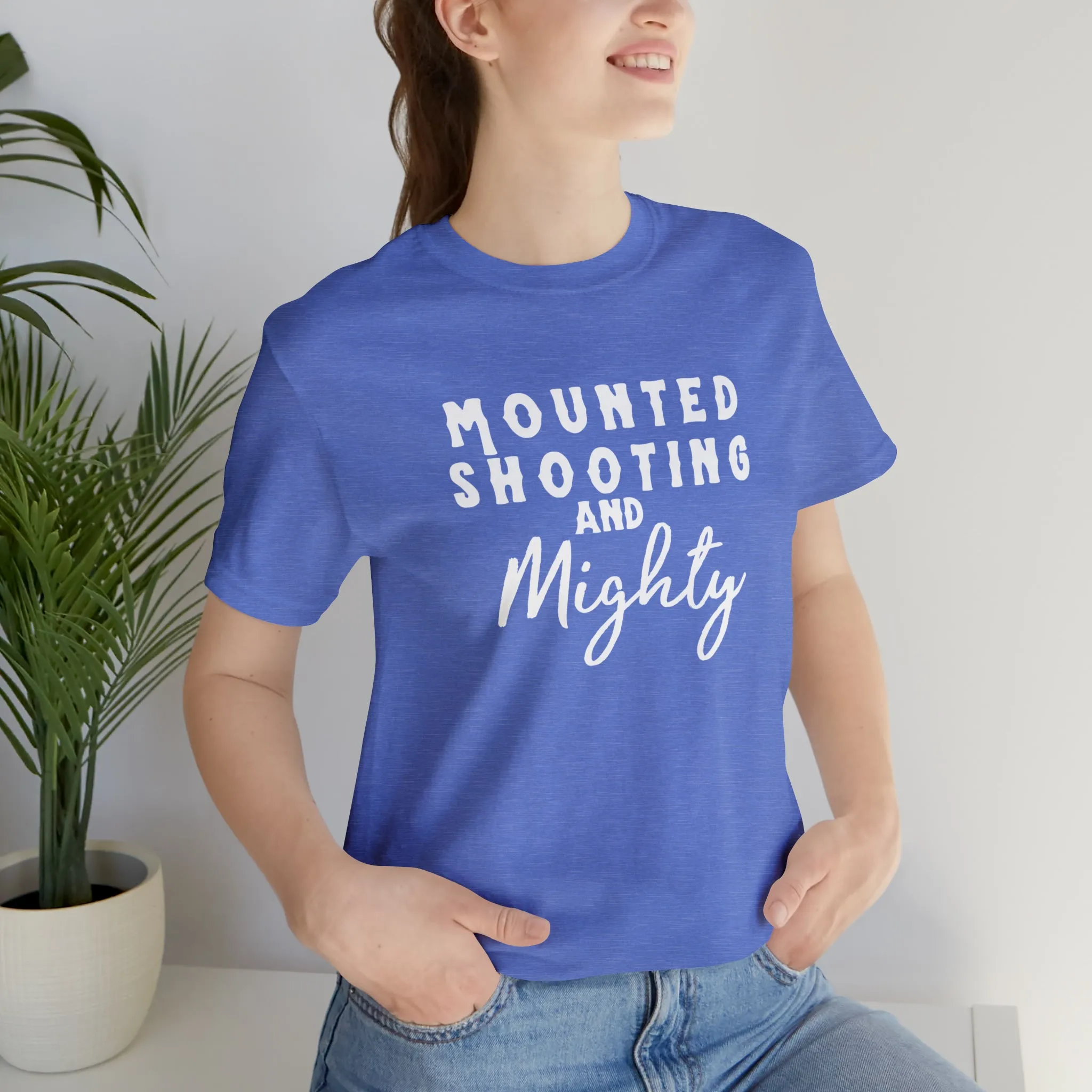Mounted Shooting & Mighty Short Sleeve Tee