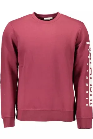 Napapijri Soft Organic Cotton Blend Pink Sweater