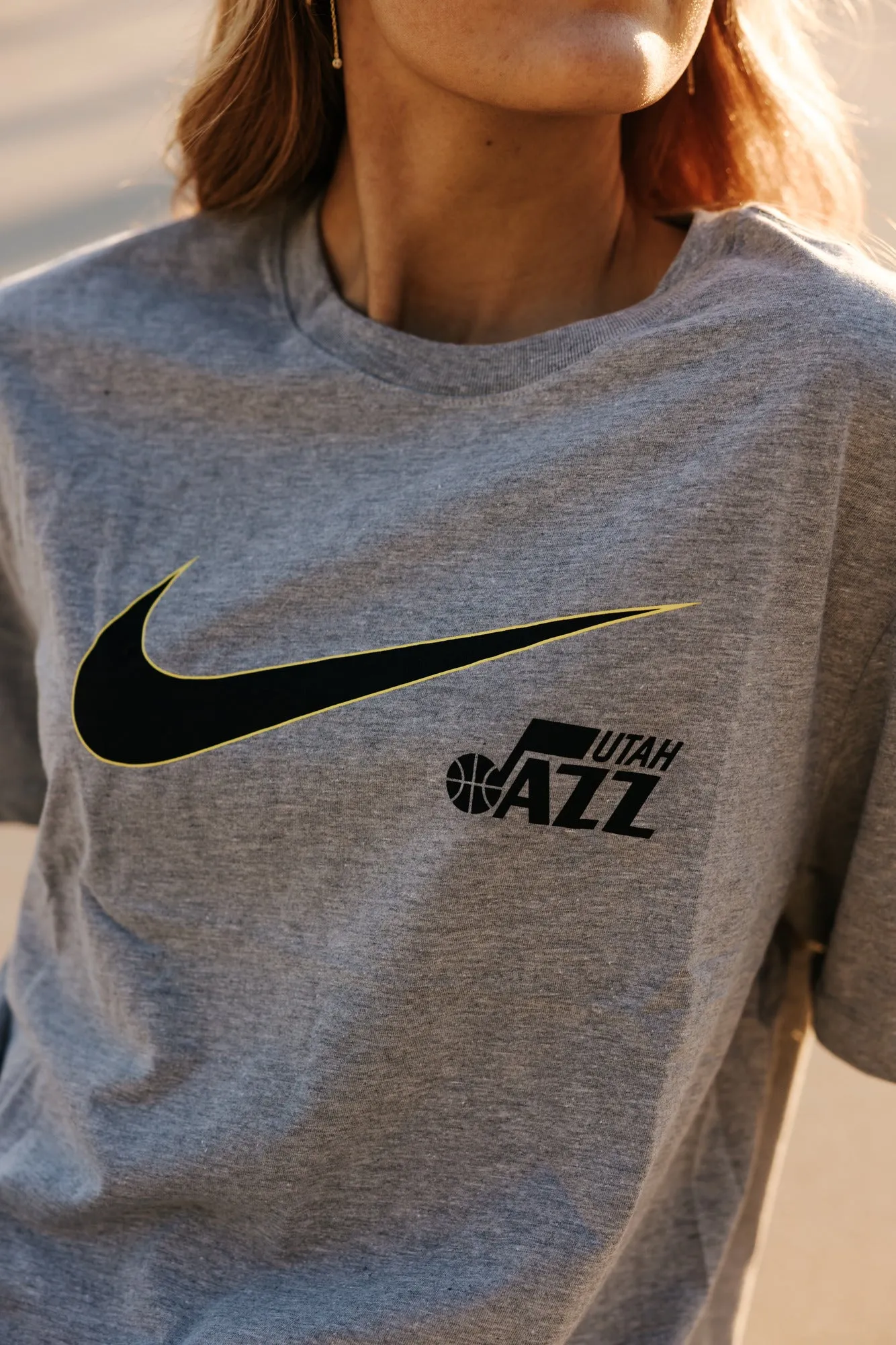 NBA Swish SS Tee - Grey - Nike