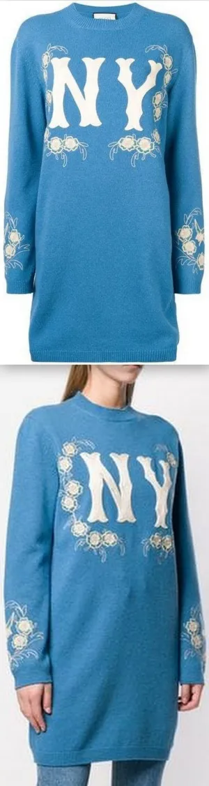 NY Yankees Oversized Jumper