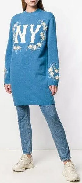 NY Yankees Oversized Jumper