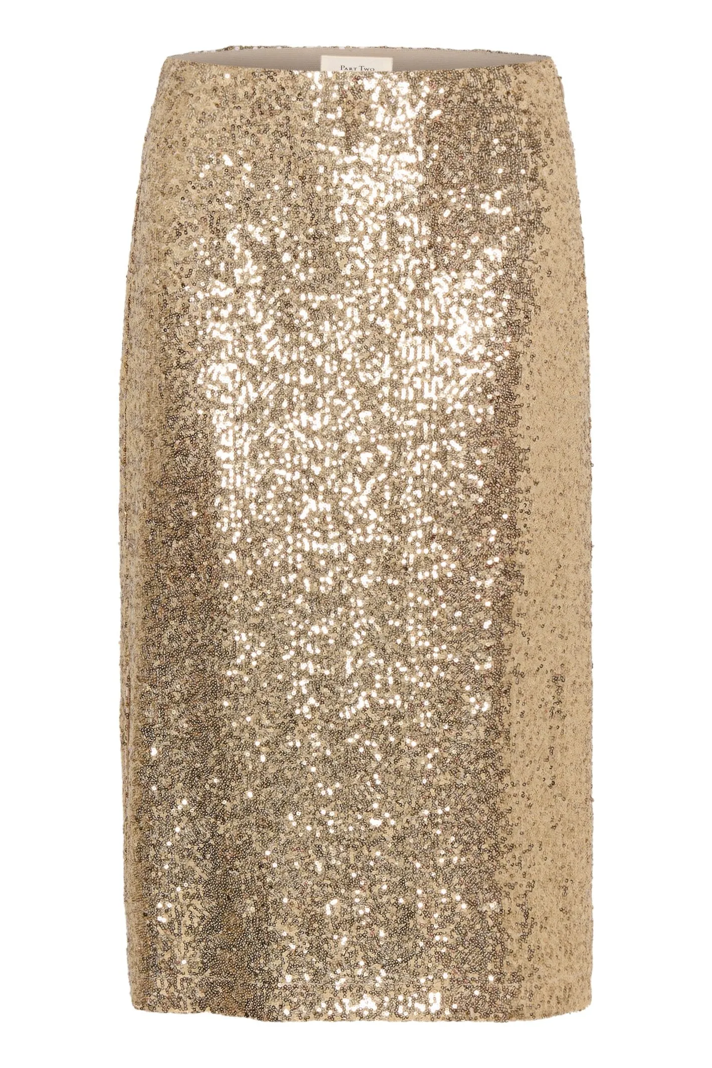 Part Two TeffaniaPW Gold Sequin Midi Skirt 30309151