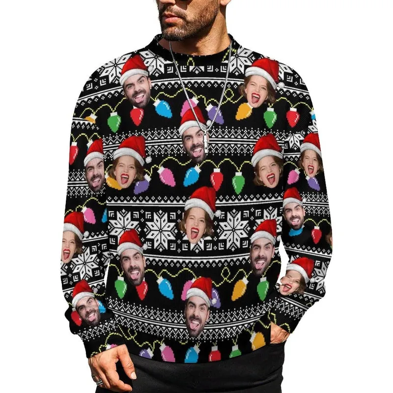 Personalized and Playful Christmas Sweater for Festive Celebrations