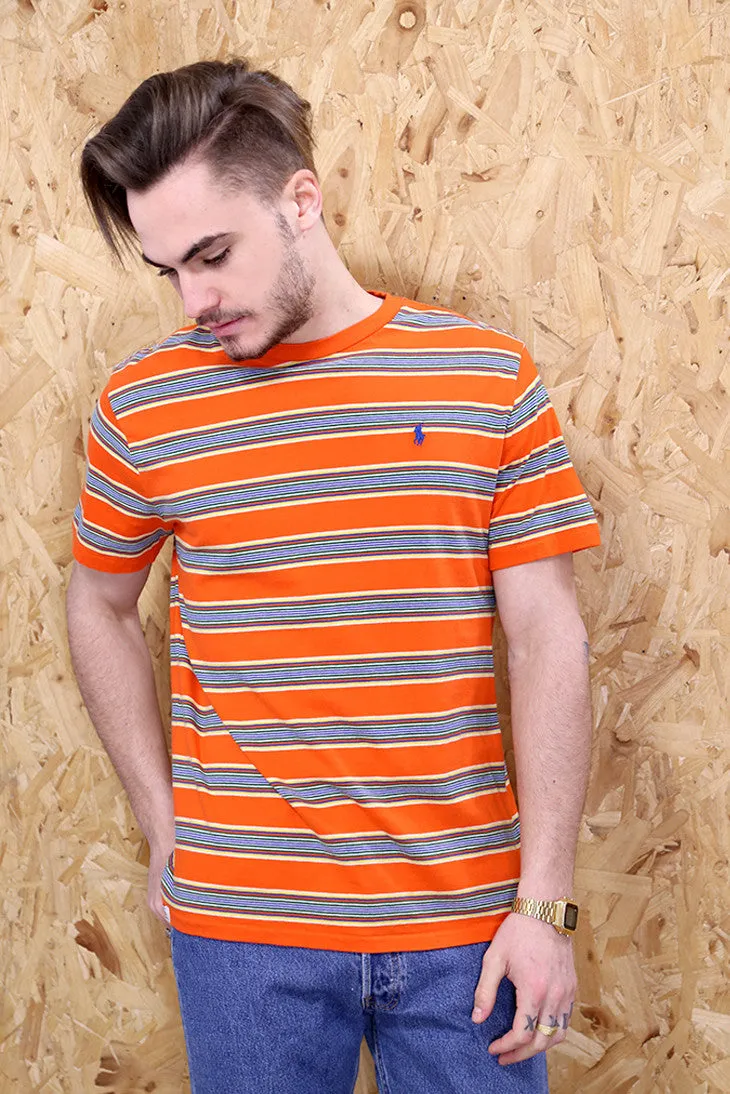 Polo Ralph Lauren Orange Striped T-shirt
