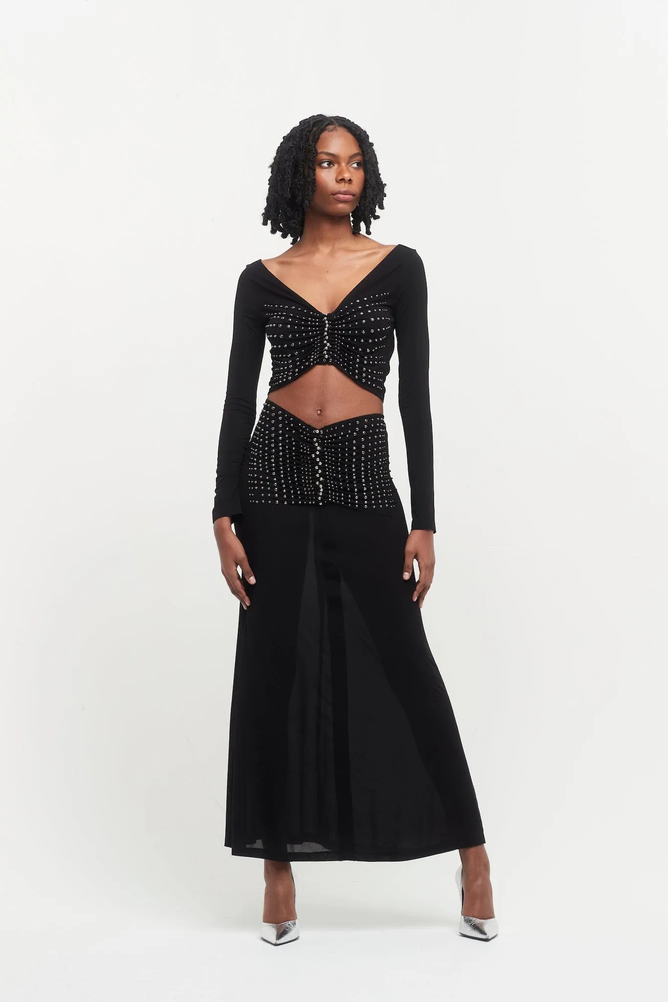 Rabanne Studded Skirt