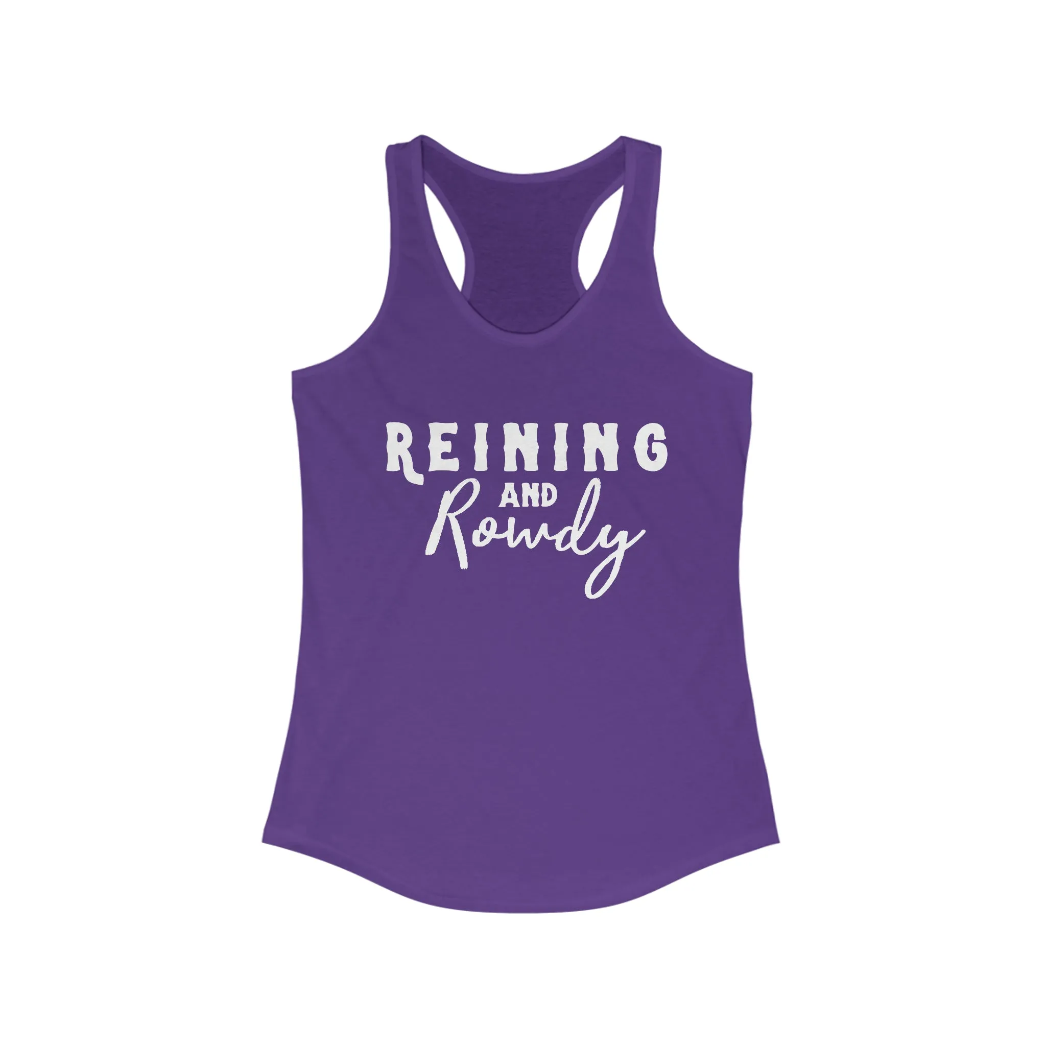 Reining & Rowdy  Racerback Tank
