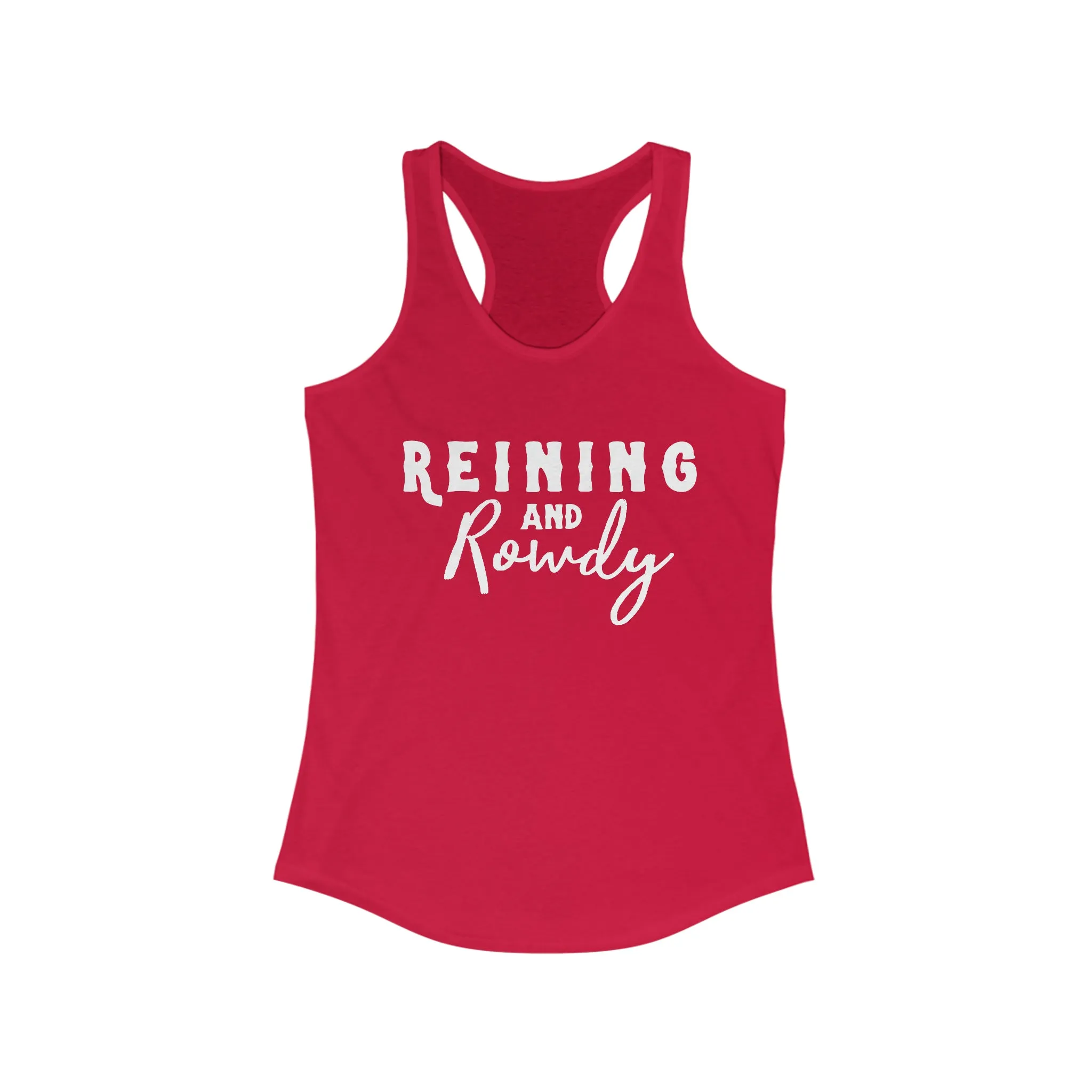 Reining & Rowdy  Racerback Tank