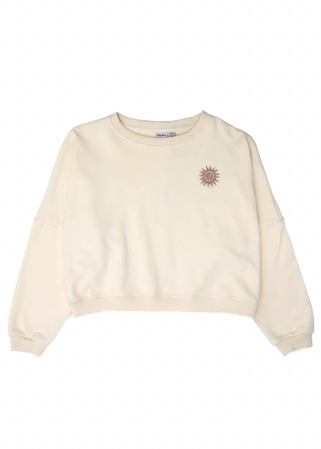 Rhythm - Sun Bleached Slouch Fleece - Cream