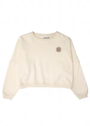 Rhythm - Sun Bleached Slouch Fleece - Cream