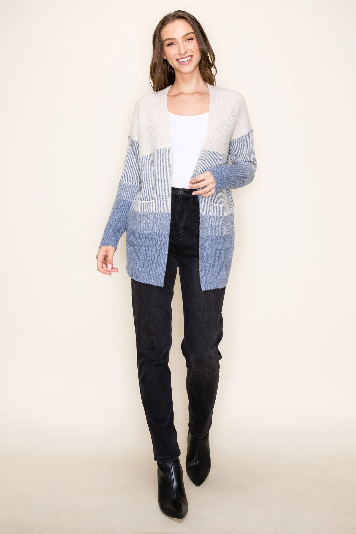 Ribbed Colorblock Cardigans - 3 Colors! - FINAL SALE
