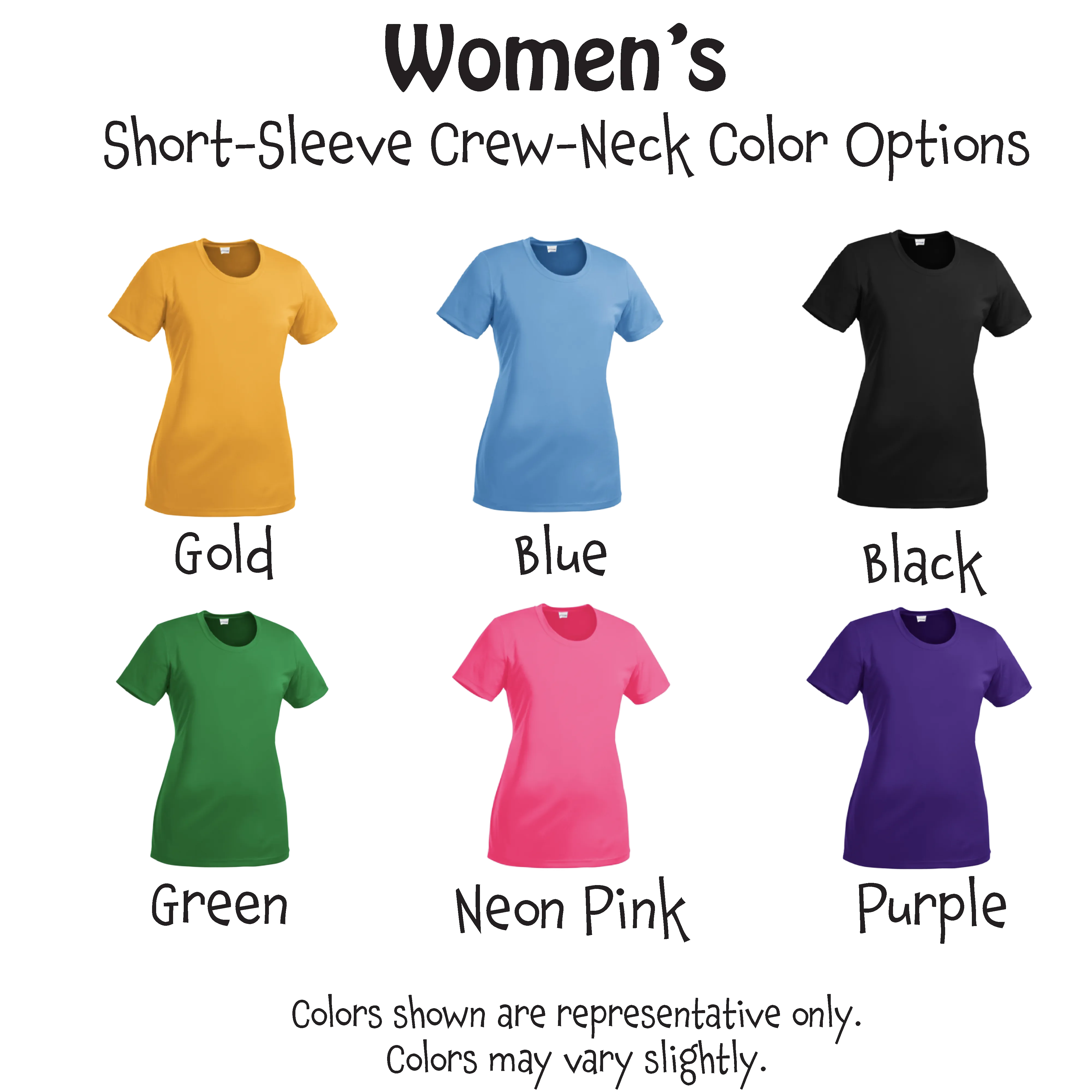 Santa Hat | Women’s Short Sleeve Crewneck Pickleball Shirts | 100% Polyester