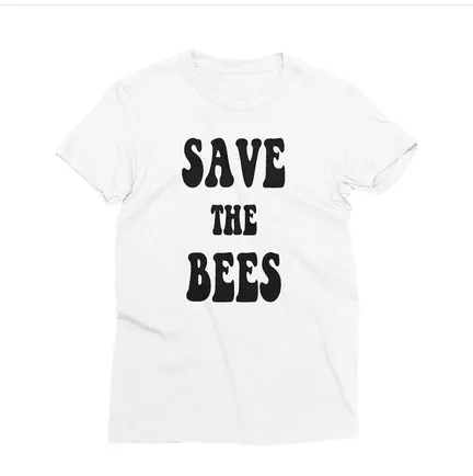 Save the bees funny t shirt women be kind shirt graphic tees