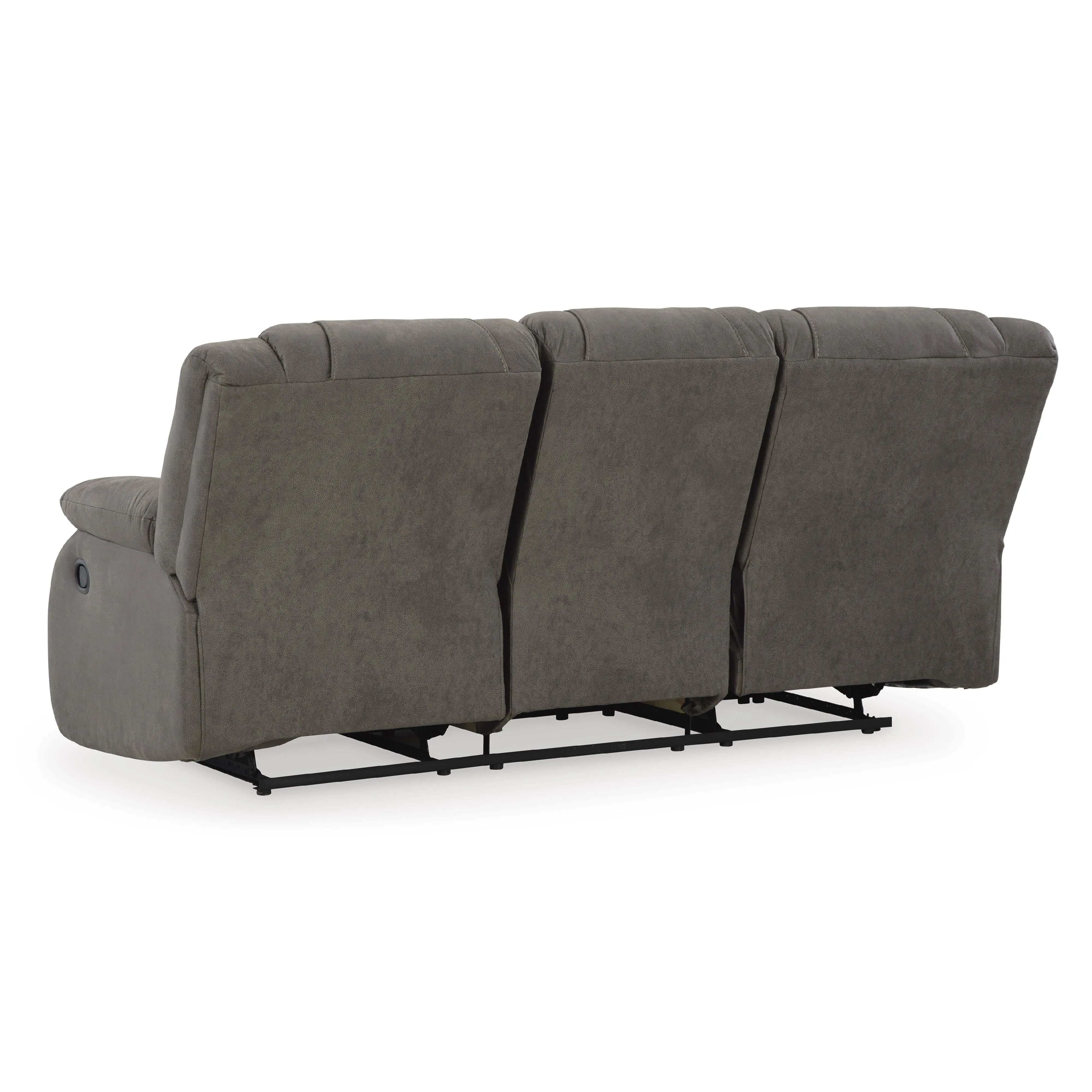 Signature Design by Ashley First Base Reclining Leather Look Sofa 6880488