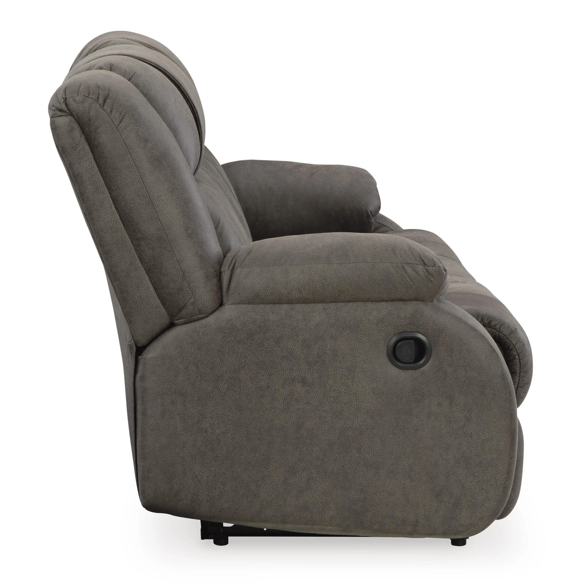 Signature Design by Ashley First Base Reclining Leather Look Sofa 6880488