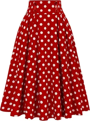 Skirts for Women Elastic High Waist Linen Ankle Skirt Fashion Casual Swing Long Skirt Elegant Flowy Pleated Skirts