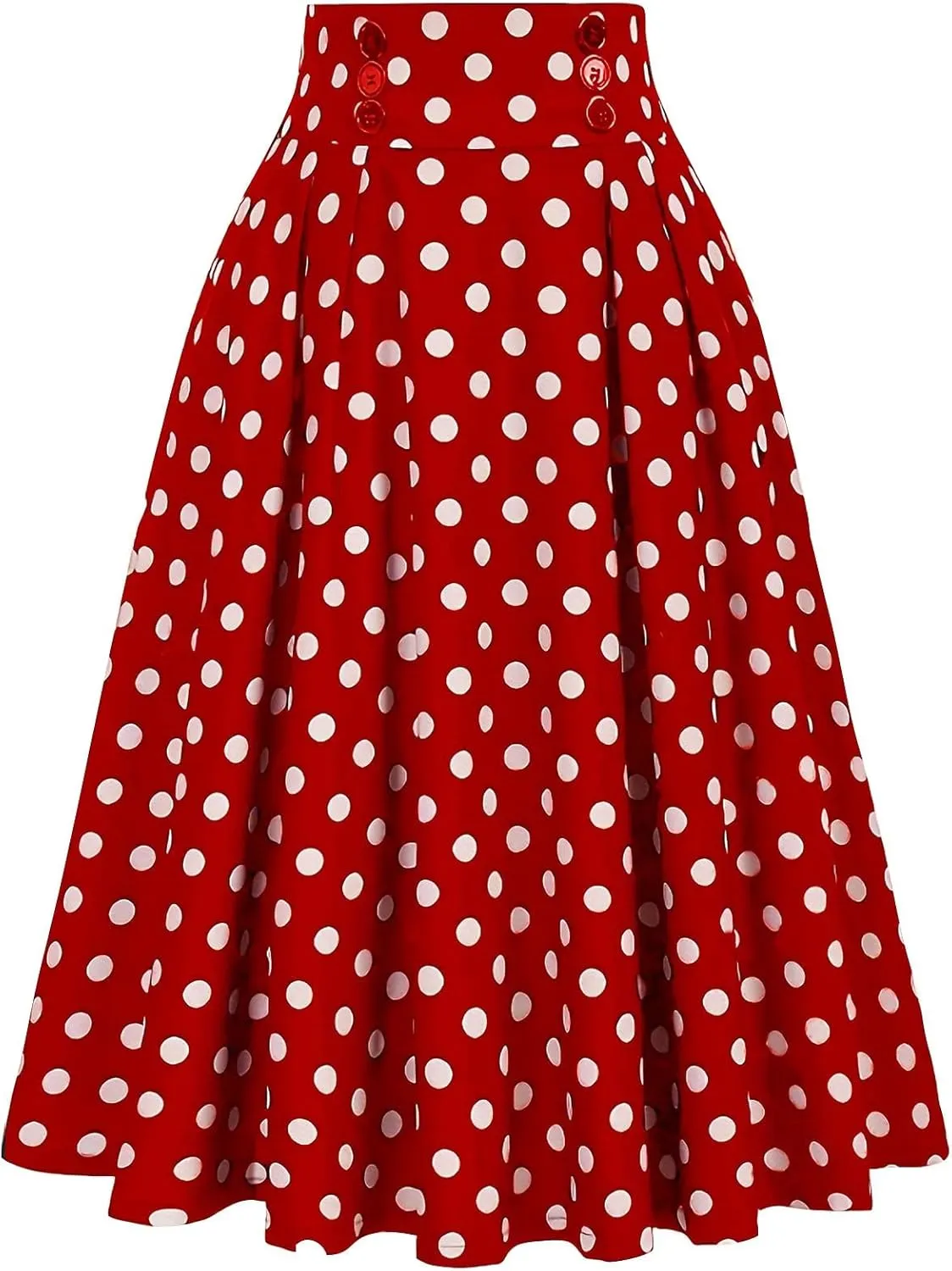 Skirts for Women Elastic High Waist Linen Ankle Skirt Fashion Casual Swing Long Skirt Elegant Flowy Pleated Skirts