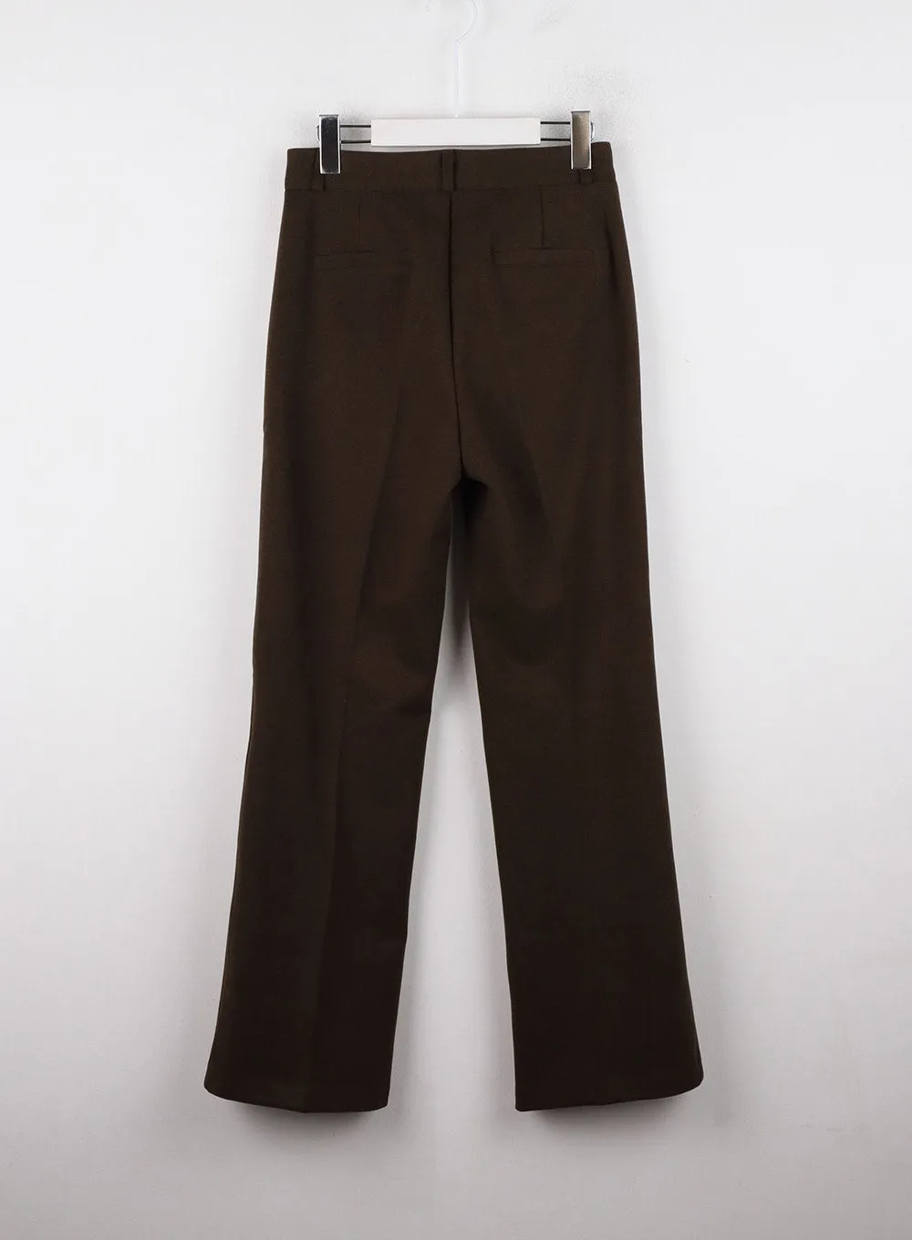Split Straight Leg Trousers OD326