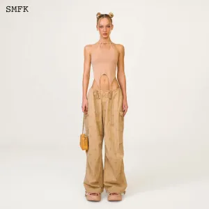 Temple Garden Hunting Cargo Pants Nude