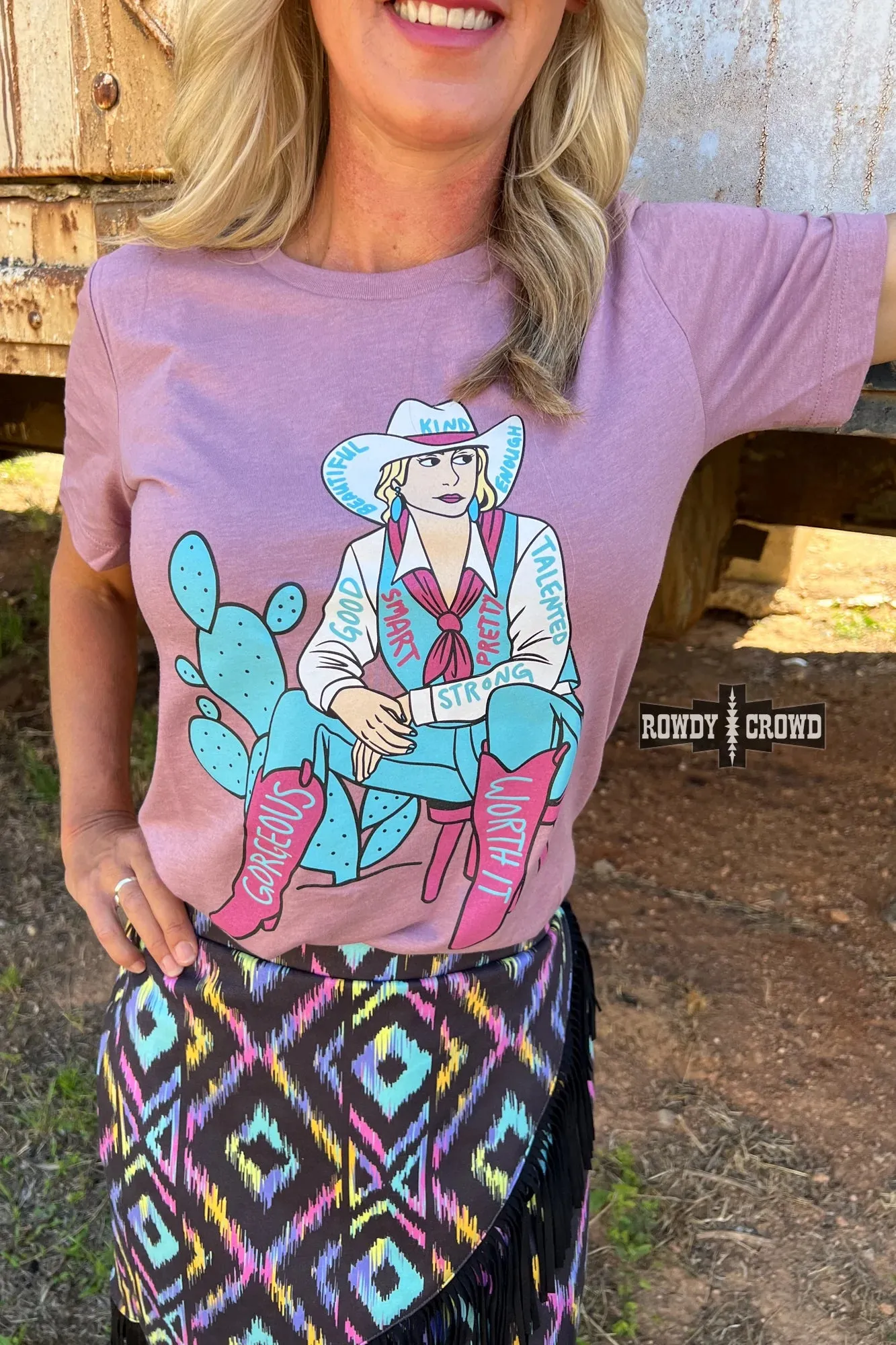 The Cowgirl Affirmations Tee S-XL