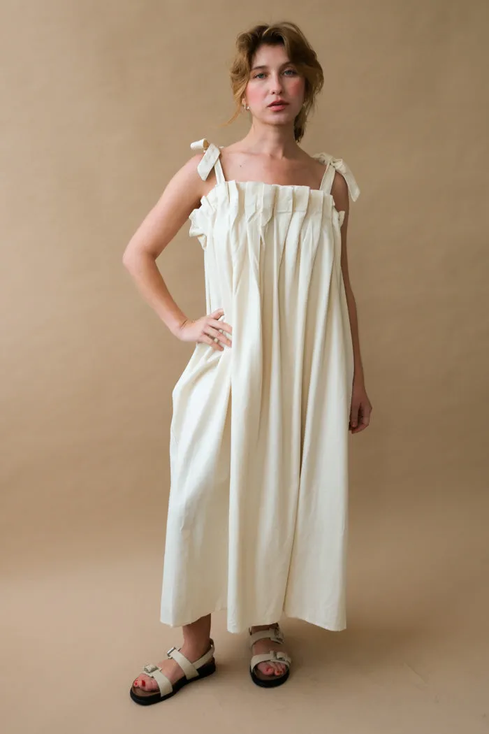 TONI WOVEN SILK DRESS