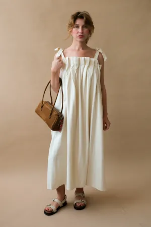 TONI WOVEN SILK DRESS